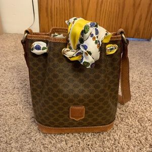 Vintage Céline Macadam Bucket bag